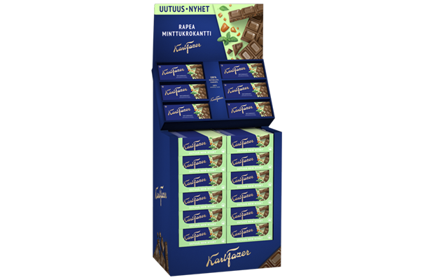 Karl Fazer Mint Croquant 180g chocolate tablet