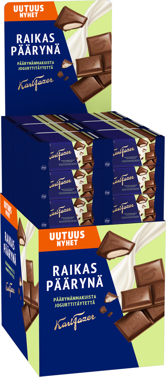 Karl Fazer päärynäjogurtti levy 121gx360 VL