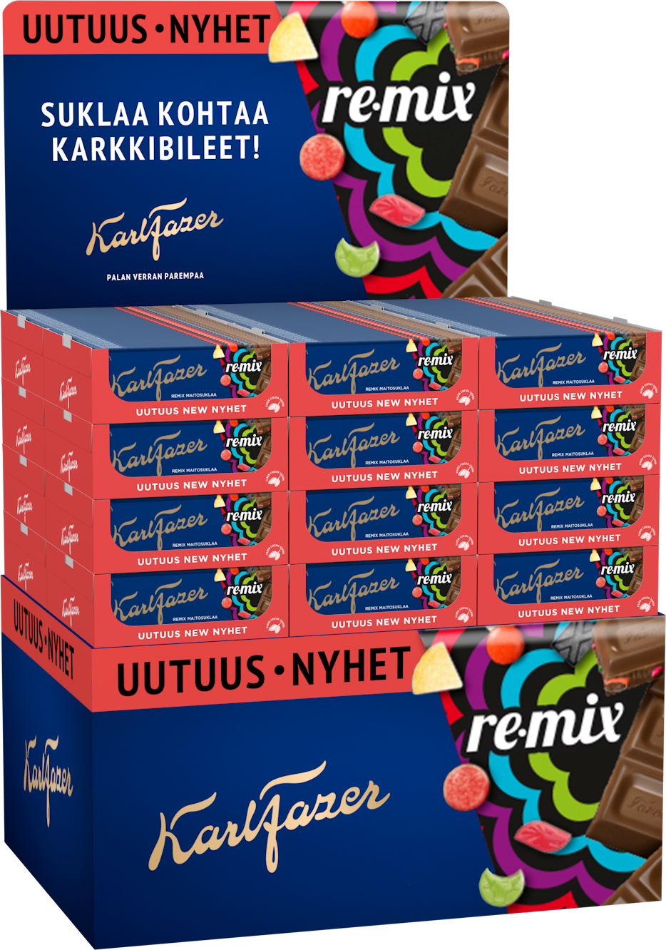 Karl Fazer Re-Mix suklaalevy 180gx528 HP