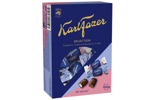 Karl Fazer Selection chocolates 150g box