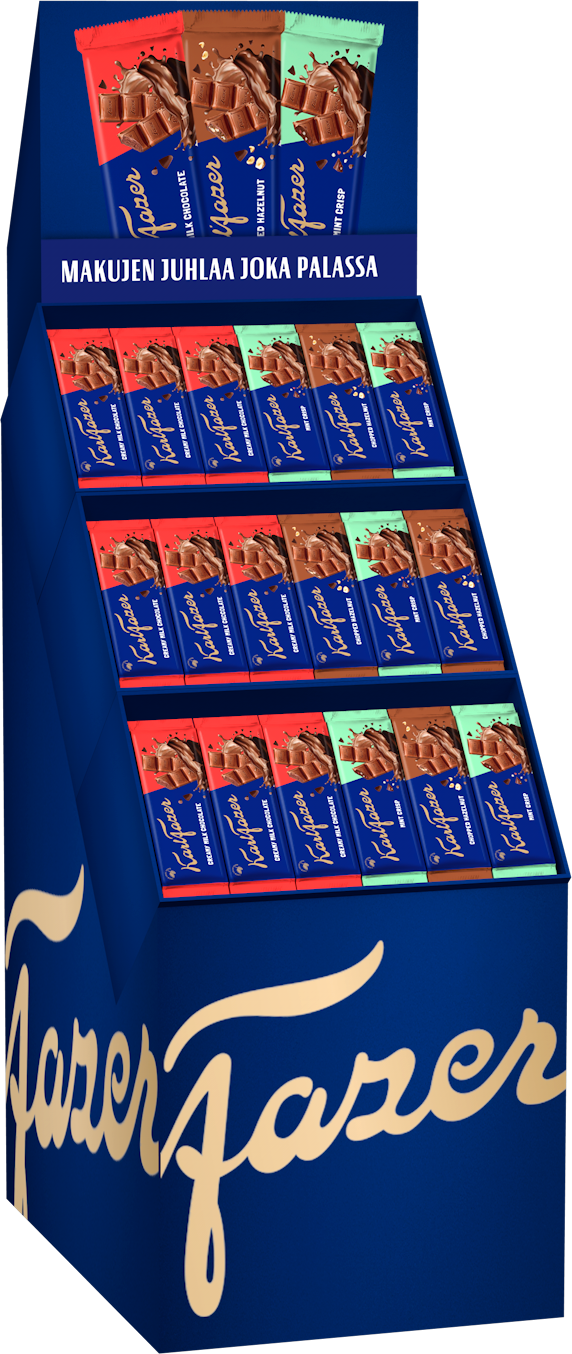 Karl Fazer tablets 95gx360, 3var SEKAVL