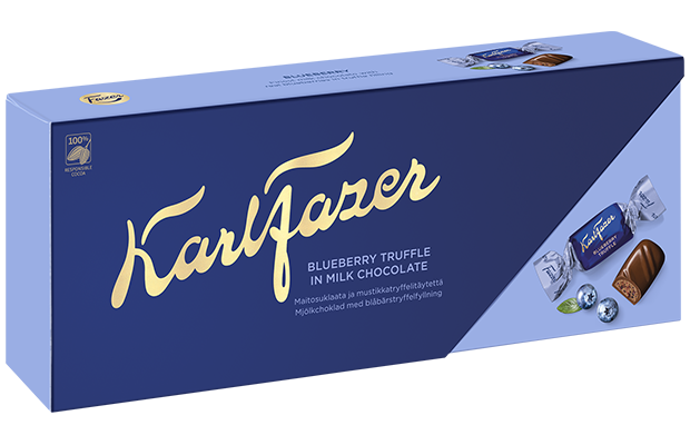 Karl Fazer Blueberry Truffle 270 g