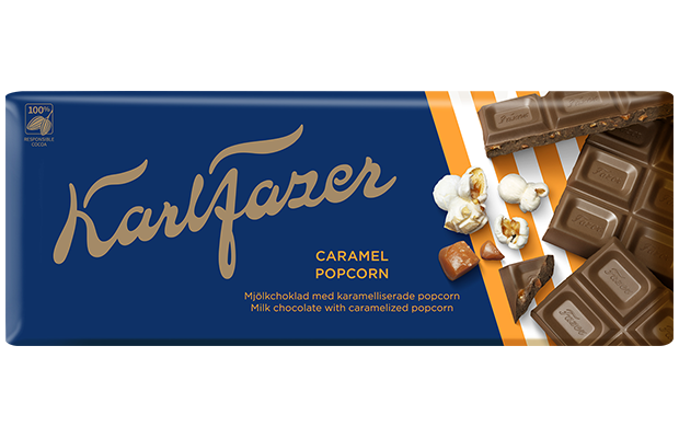 Karl Fazer Caramel Popcorn 200g
