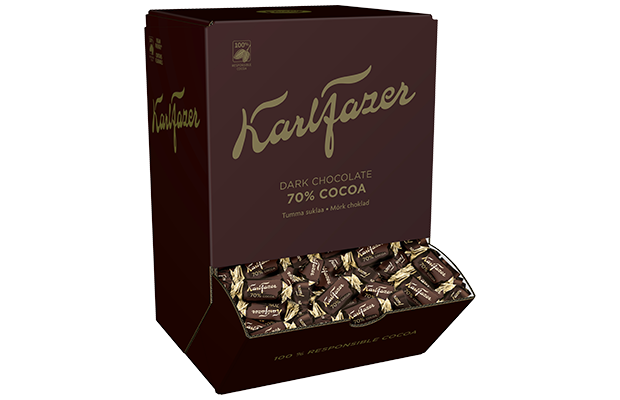 Karl Fazer 70 % Dark chocolate 3kg