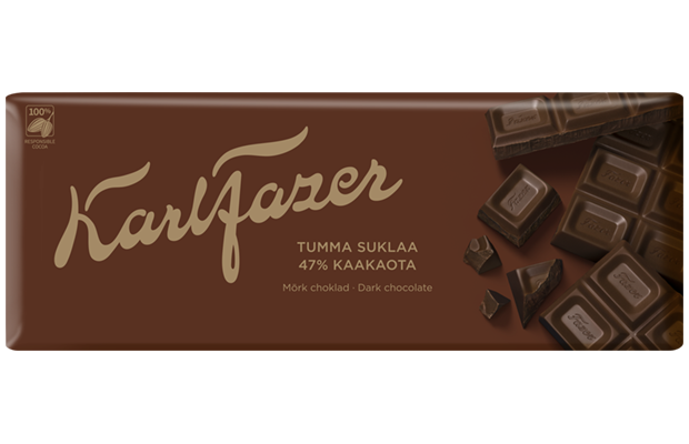 Karl Fazer 47 % Dark Chocolate 200 g