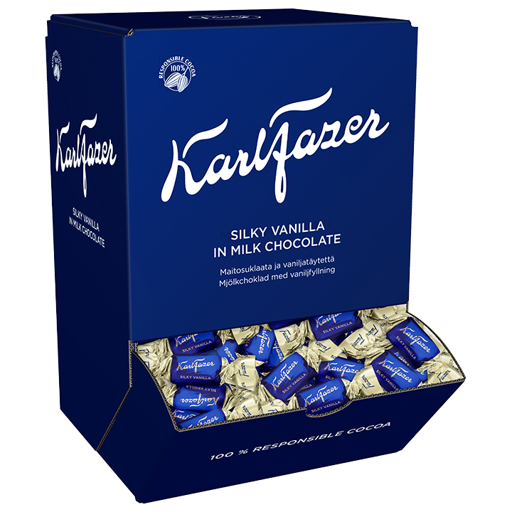 Karl Fazer Silky Vanilla suklaakonvehti 3kg