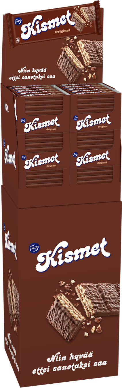 Kismet chocolate bar 55g x 270 DSP