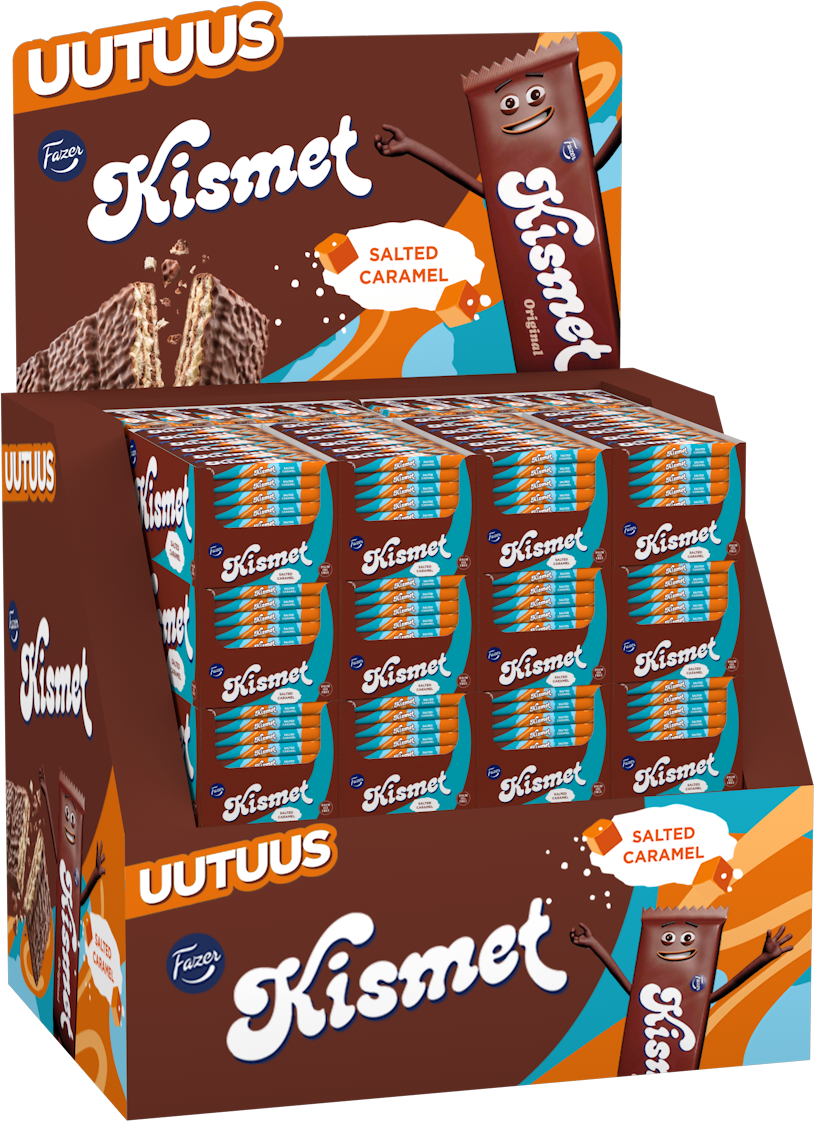 Kismet Salted caramel chocolate bar 41g