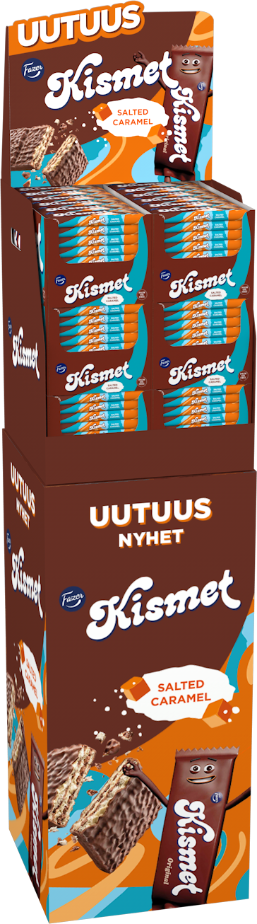 Kismet Salted caramel chocolate bar 41gx270 DSP