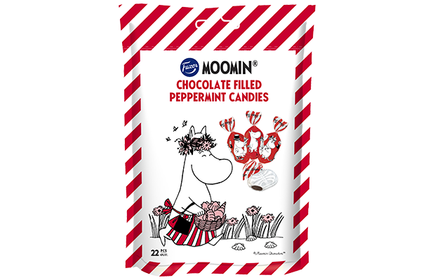 Moomin Piparminttu karkkipussi 120 g