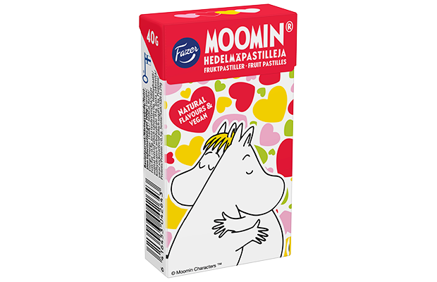 Fazer Moomin fruit pastilles 40 g