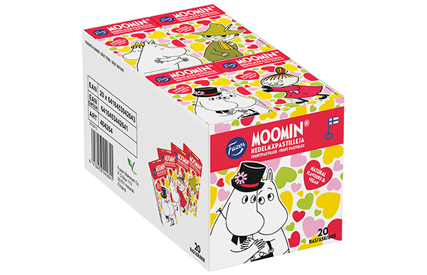 Fazer Moomin hedelmäpastilleja 40 g