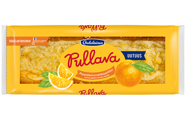 Oululainen Pullava Orange-quark sweet loaf 400g, seasonal taste