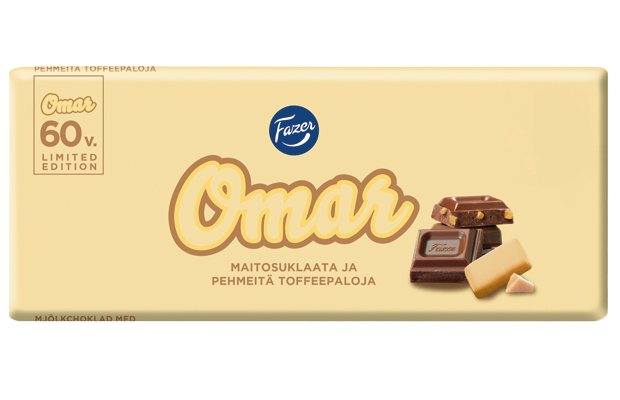 Fazer Omar suklaalevy 180 g