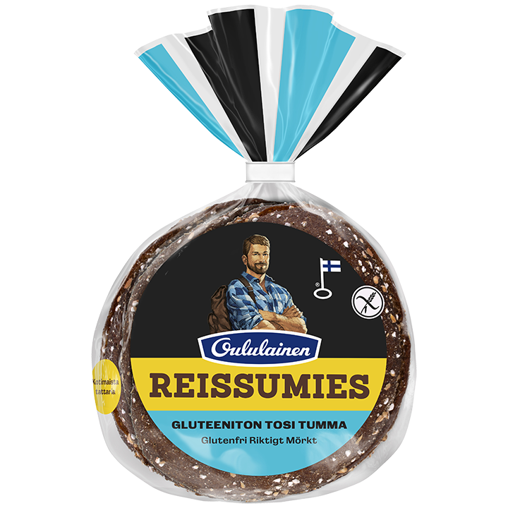 Oululainen Reissumies Gluten-Free Really Dark 3pcs 210g