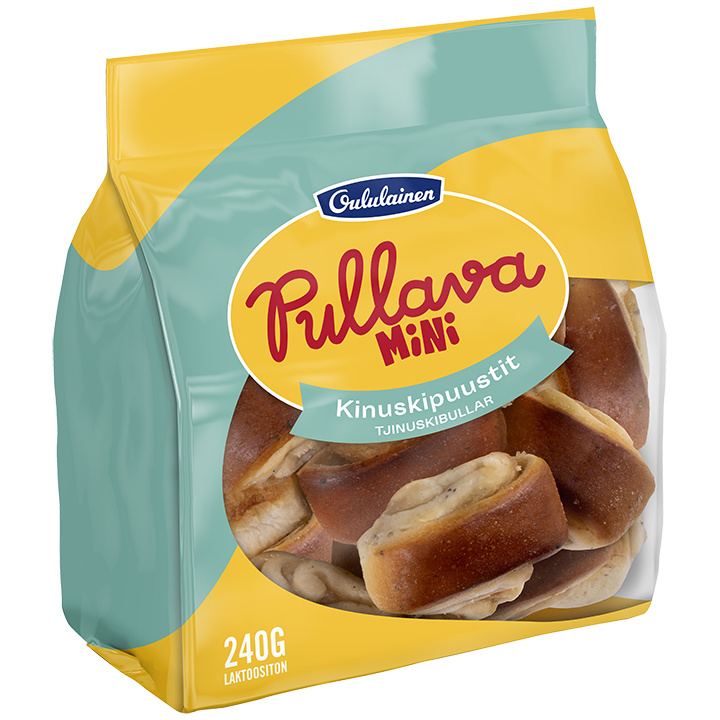 Oululainen Pullava Mini Caramel rolls 240g