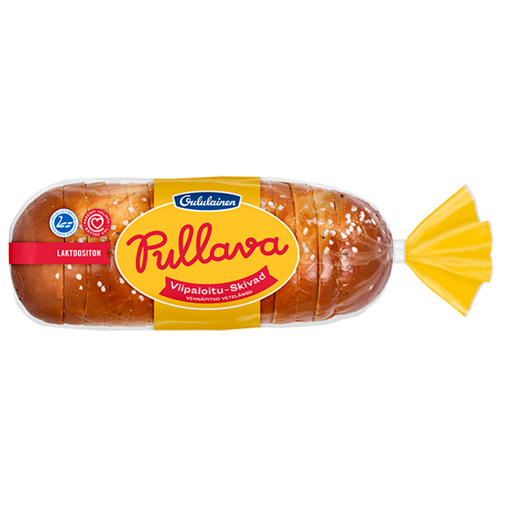 Oululainen Pullava Sliced sweet loaf 450g