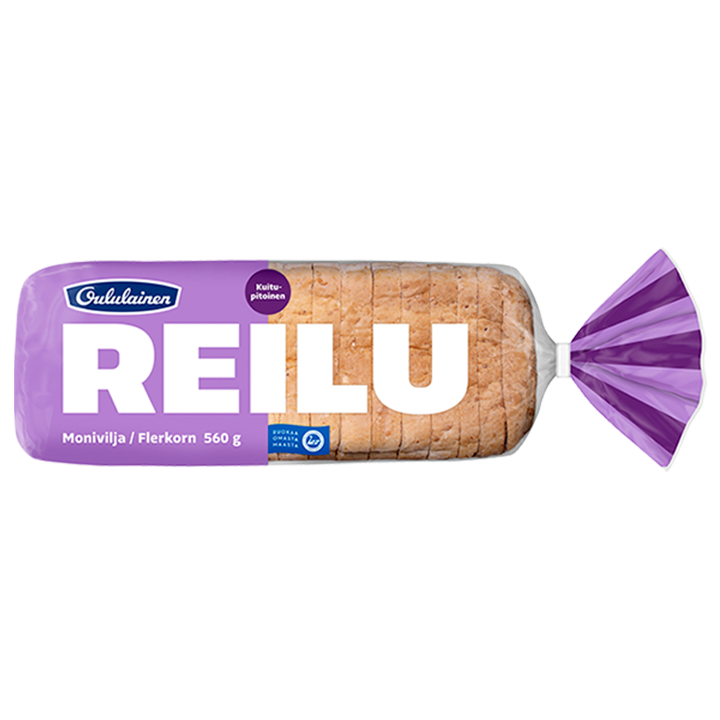 Oululainen Reilu Multigrain 560g