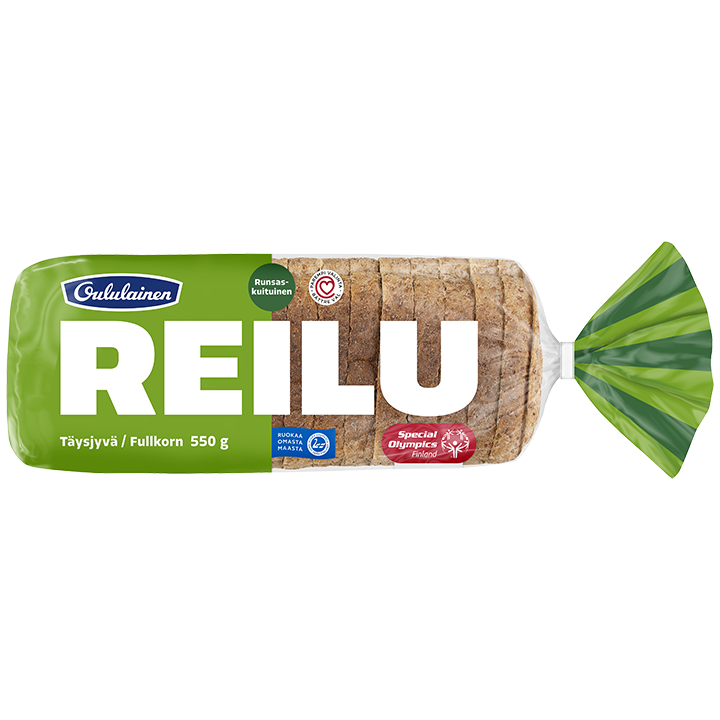 Oululainen Reilu Täysjyvä 550g