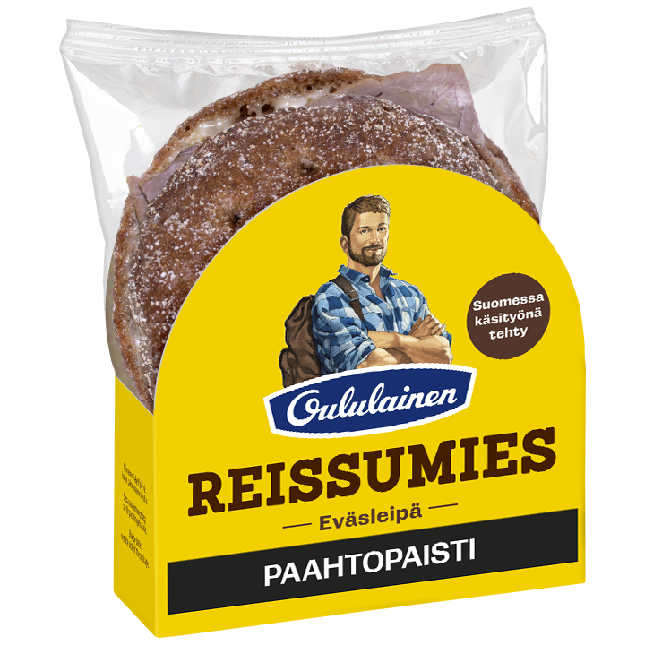 Oululainen Reissumies Eväsleipä Paahtopaisti 130g