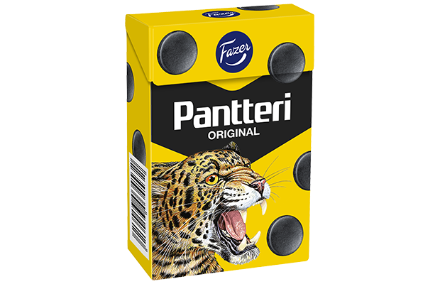 Pantteri Original salmiakkipastilli 70g