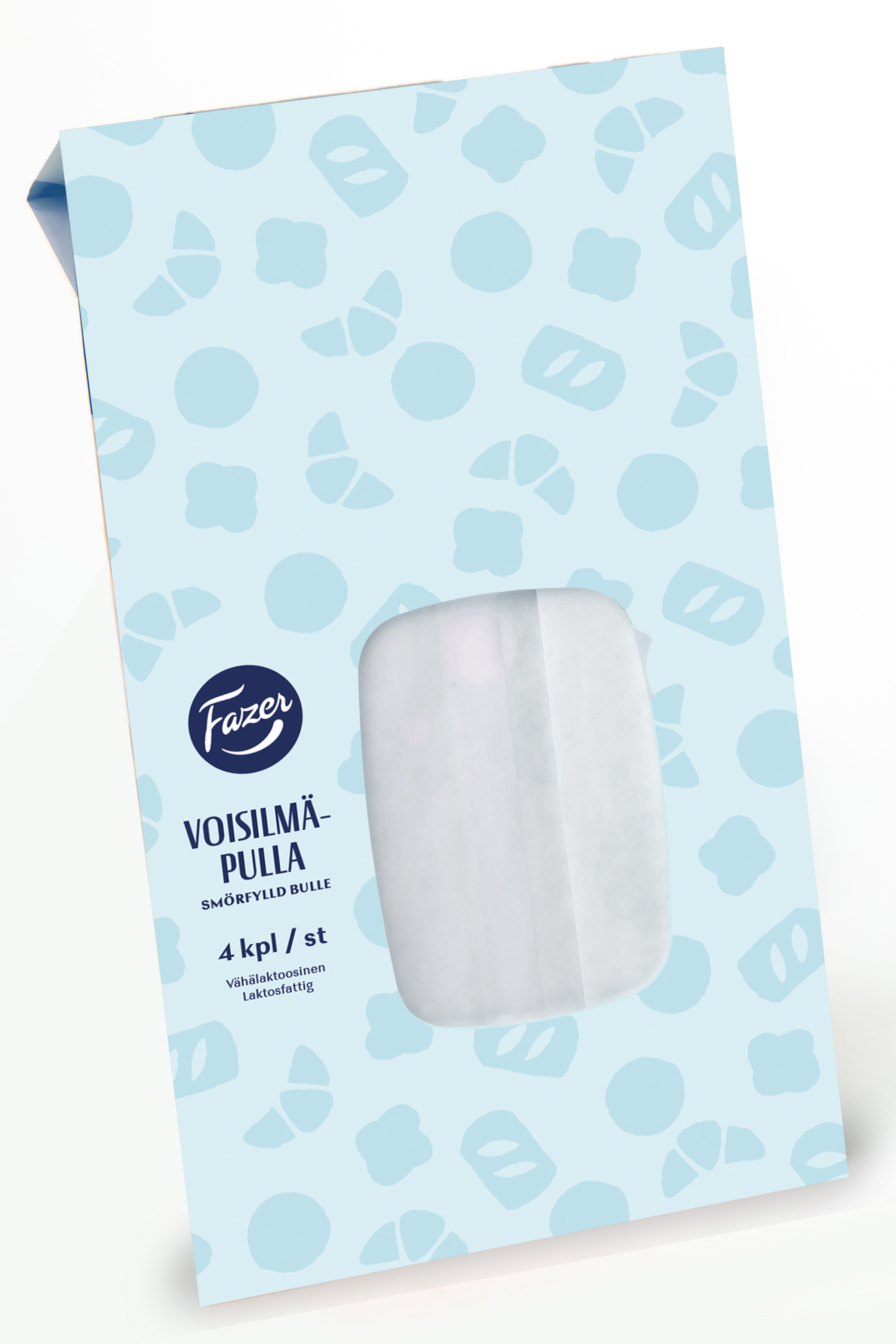 100 x Fazer Voisilmäpulla 4kpl -pussi