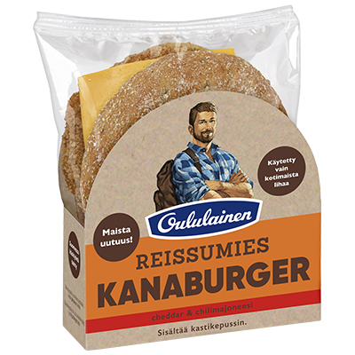 Oululainen Reissumies Kanaburger 160g