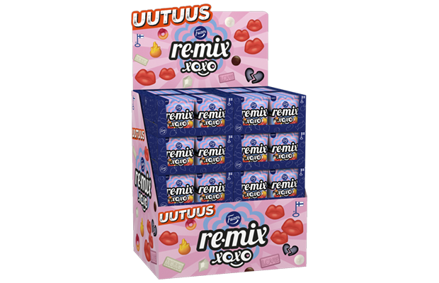 Remix XOXO karkkipussi 300g HP