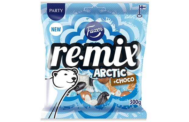 Remix Arctic +choco candy bag 300g