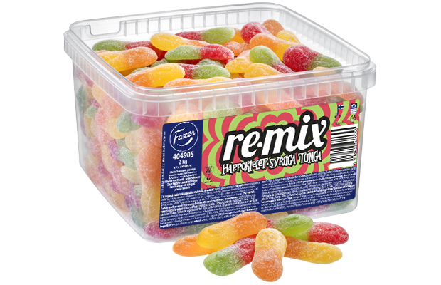 Remix Happokielet loose candy 2,2kg