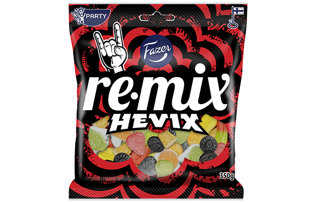 Remix Hevix 350g karkkipussi