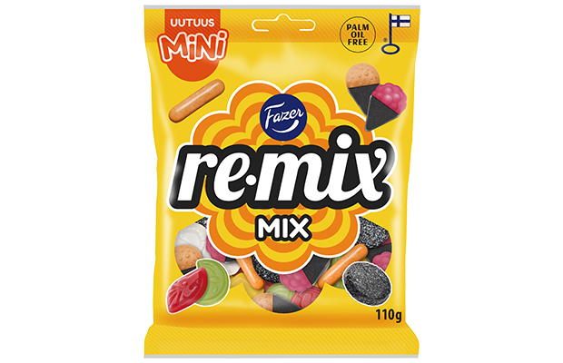 Remix Mini Mix karkkipussi 110g