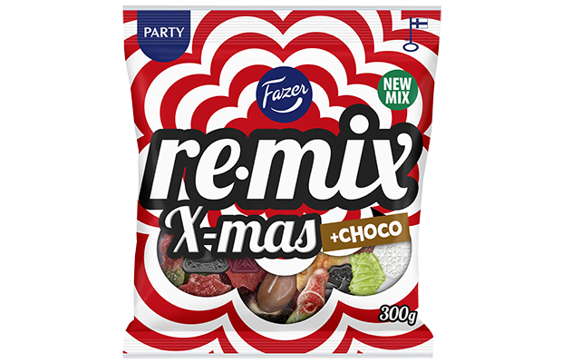 Remix Xmas +choco karkkipussi 300 g