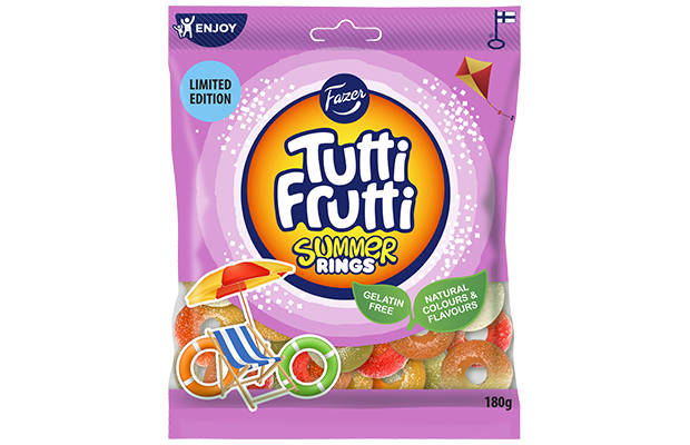 Tutti Frutti Rings Summer edition 180g