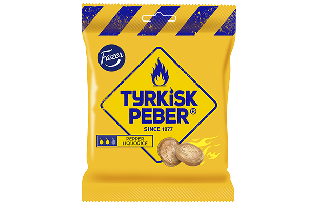 Tyrkisk Peber Liquorice 120g